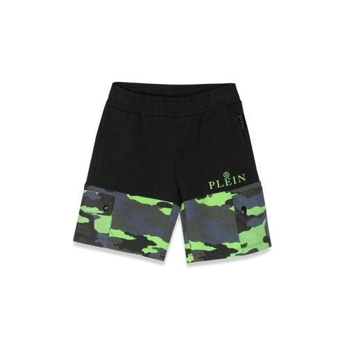 [해외배송] 23 S/S PHILIPP PLEIN CAMOU 버뮤다 쇼츠 2UQ00FK_LDA1260100 B0040300043