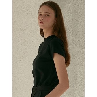 ouie 380 mini half sleeve T (black)