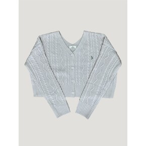 RCH fisherman cable crop cardigan beige ( RCH 피셔맨 케이블 크롭 가디건 베이지 )