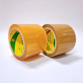 투명 OPP TAPE 라바테이프 베이지 70mmX45m 7cm X ( 3매입 )