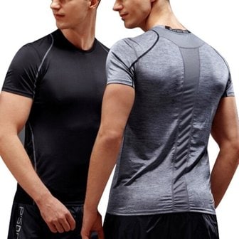 신세계라이브쇼핑 [하비] 남성 기능성 반팔 티셔츠 퀵드라이 헬스