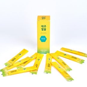 제주 벌꿀 때죽꿀 단품 10개입 꿀스틱 꿀차