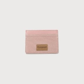 M CQK CO2506TC15-PI 캔버스 카드홀더 Pink