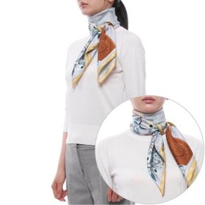 [부산점] 26SS 여성 가드닝 실크 스카프 (FXT091 B01T F1WO1 26S)