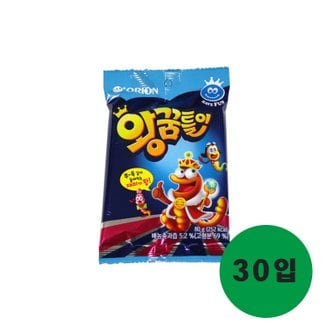  오리온 왕꿈틀이 1P 80g 30입