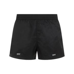 스윔팬츠 OMFD011C99FAB001 1001 BLACK WHITE Black