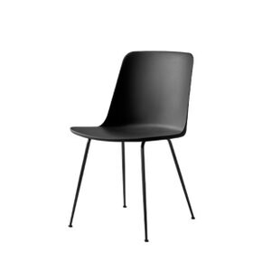[이노메싸/&TRADITION] Rely Plastic Side Chair HW6, 블랙 / 블랙 (16060099) 예약주문