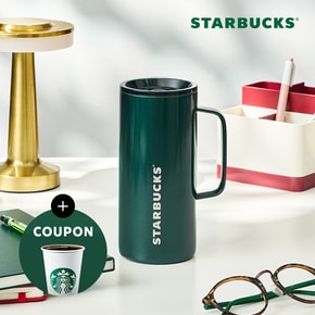 [스타벅스] SS 홀리데이 그린 탱크 텀블러 503ml
