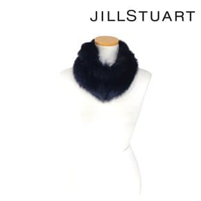 [질스튜어트] JILLSTUART 르몽드 폭스 퍼 곤색 머플러