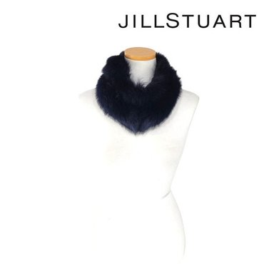 질스튜어트뉴욕 [질스튜어트] JILLSTUART 르몽드 폭스 퍼 곤색 머플러