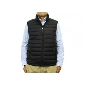 (폴로 랄프 로렌) POLO Ralph Lauren 남성 패커블 안솜 다운 베스트 0101847-L-BLACK []