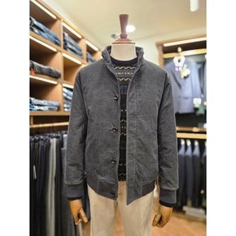 브렌우드 [여주점] 코오롱 브렌우드 남성 셀렉션 니트 배색 몰스킨 블루종 BRUAW25861GYD KHL