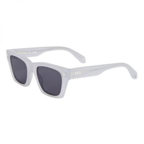 Off-White 유니섹스 공용 블랙 스퀘어 선글라스 OERI13XVALDEZ 0907