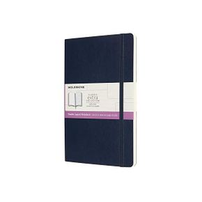 일본 몰스킨 노트 Moleskine NB313SB20 Notebook Classic Double Layout Plain x Ruled Soft Cov