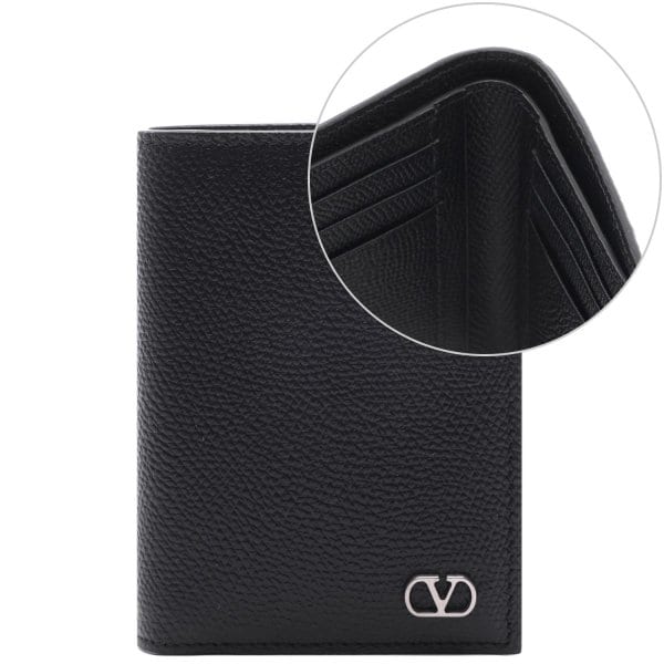 [부산점] 25FW 남성 브이로고 시그니처 폴딩 반지갑 (7Y2P0AP1 UAG 0NO 25F)