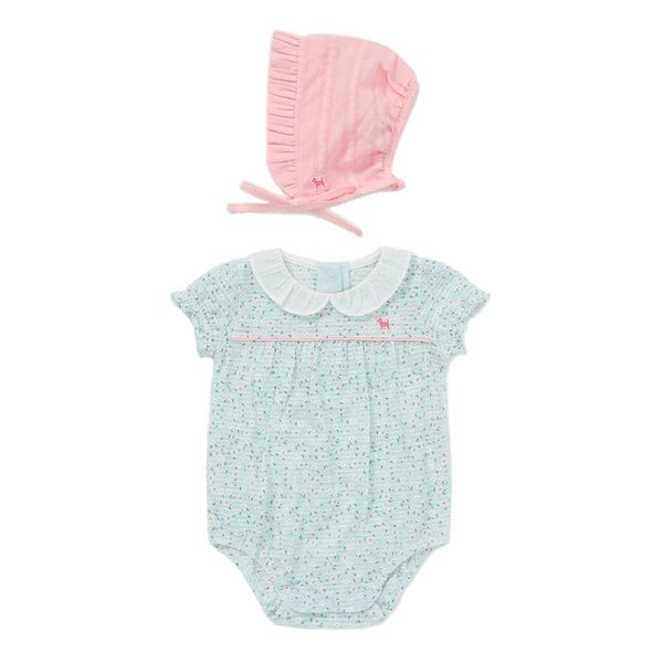 [여주점] [오프라벨 여주점] 블루독베이비 (MN) 폼폼플라워세트바디수트 (45370-040-04)