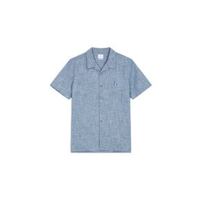 [PS PAUL SMITH] 지브라 자수 샴브레이 셔츠 5733103105000