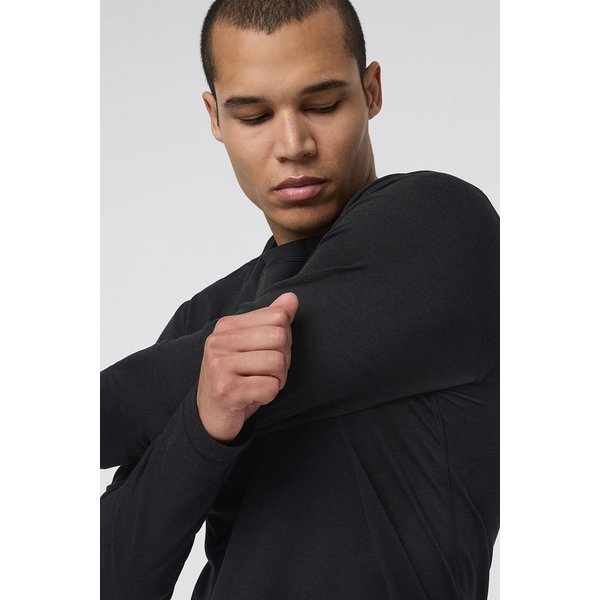 [남성] 긴팔 폰토 퍼포먼스 티_블랙 VR16120005000