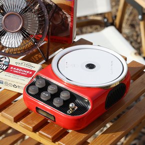 휴대용 블루투스 CD플레이어 SCD300RED(레드)