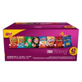 Multipack멀티팩  FritoLay  스낵  맛  믹스  버라이어티  팩  42개