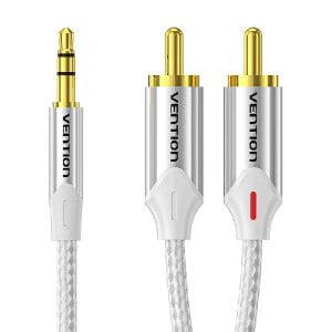 엠지솔루션 벤션 3.5mm 스테레오 to 2 RCA 오디오케이블 3m BCNII