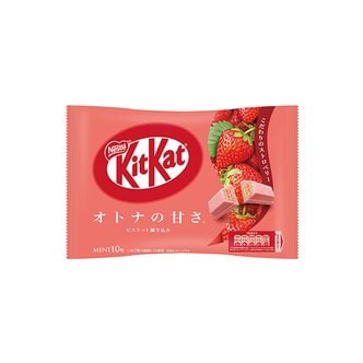 theeasy 네슬레 킷캣 일본 초콜릿 미니 딸기 10개입 x 3봉