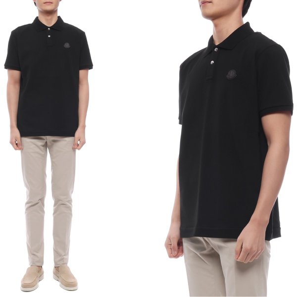 [부산점] 26SS 남성 로고 패치 폴로 반팔티셔츠 (8A00012 84556 999 26S)