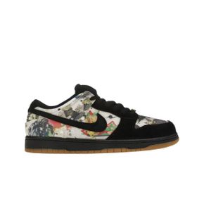 나이키 x 슈프림 SB 덩크 로우 QS 라멜지 블랙 Nike x Supreme SB Dunk Low QS Rammellzee Black