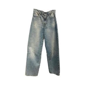 24FW 더 빅 화이트 블루 데님 팬츠 TBWB12D 000 WDBLUE WASHED BLUE