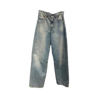  24FW 더 빅 화이트 블루 데님 팬츠 TBWB12D 000 WDBLUE WASHED BLUE