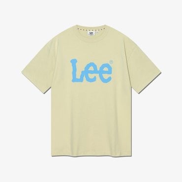 LEE 빅 트위치 로고 티셔츠 라임 LE2502ST01LI