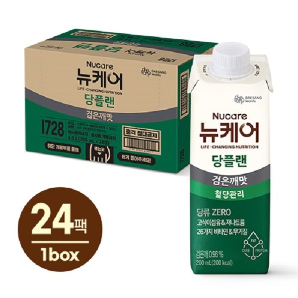 당플랜검은깨맛 200ml (24입) , 1박스
