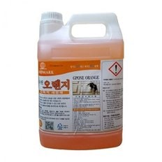  지피원 실용적인 오렌지 다목적 세정제 3.75L 기름때제거제
