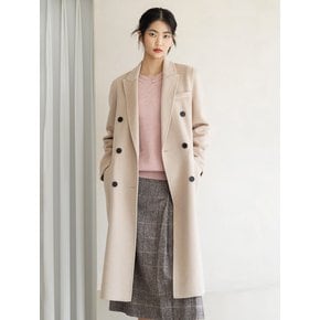캐시 울 핸드메이드 코트