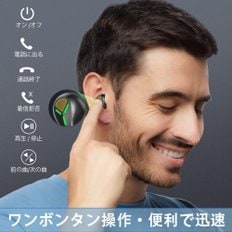 Bluetooth Hi-Fi IPX7 iPhoneAndroid 헤드셋 편귀 이어폰 무선 초소형 무선 이어폰 음질