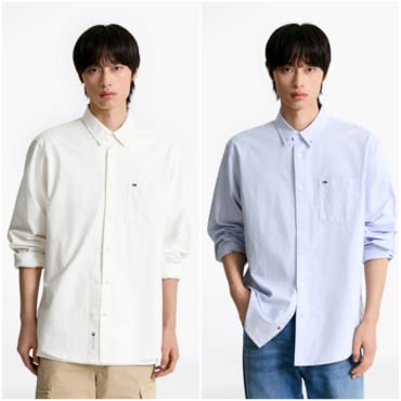 타미진스 남성 릴랙스 옥스포드 셔츠 T32F7WSH01TMT2 TOMMY JEANS