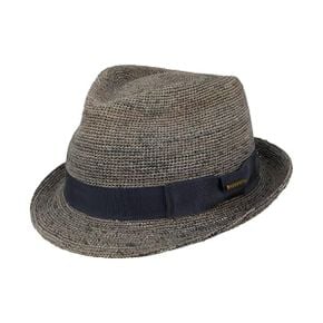 독일 스텟슨 페도라 모자 812981 Stetson Decorah Trilby 밀짚 썬 썸머 Beach 라탄 여성남성 wit