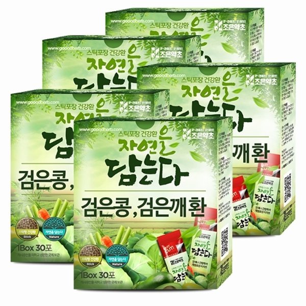 검은콩검은깨환 스틱형 3g x 30포 x 5