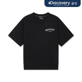 키즈 컬러 트레이닝 반팔티 (BLACK)