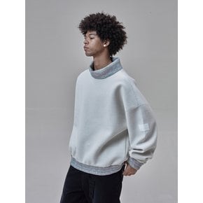 Reversible Mock Neck_Cream