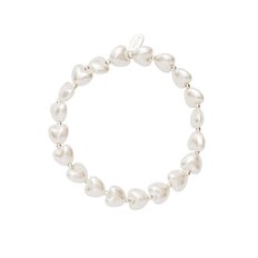 [925 silver] Huit.silver.61 / liber pearl bracelet