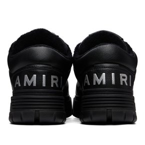블랙 메탈릭 MA-1 스니커즈 AMFOSR1152 Black