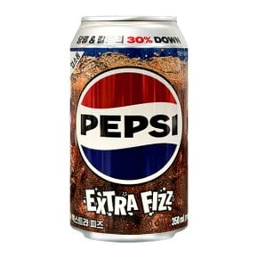 롯데칠성 펩시 엑스트라 피즈 업소용 350ml 탄산음료 청량감 콜라 행사