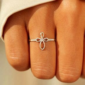꼬임 반지 레이어드 얇은반지 RING 링 꼬임 반지 패션 심플 RING 선물 커플 레이어드 독특한 우정