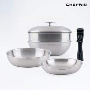 커퍼코어 드림핸즈 24팬+26팬+26궁중웍+분리형손잡이