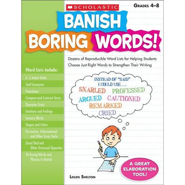 Banish Boring Words!, Grades 4-8