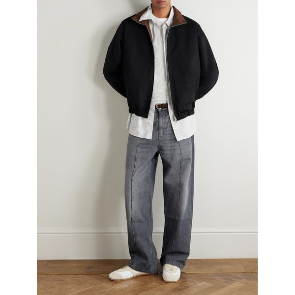 엠에프펜 네트워크 오버사이즈 체크 코튼 셔츠 46376663162868288