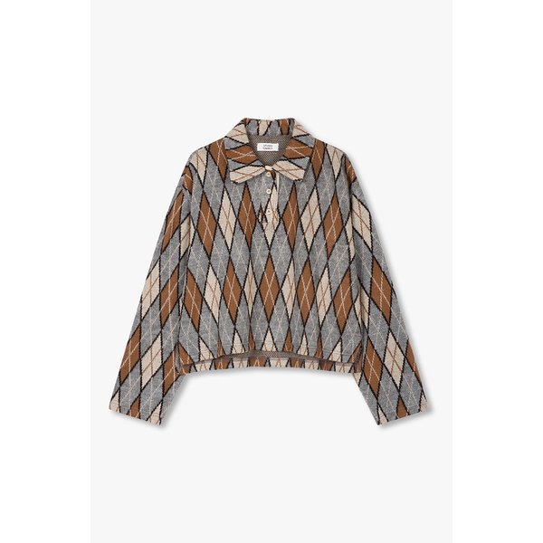 컬러풀 아가일 카라 티셔츠 9105422202011