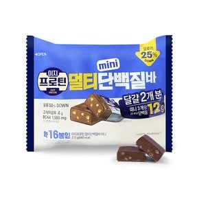 롯데웰푸드 이지프로틴 멀티단백질바 미니 213g / 프로틴바