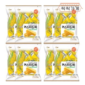 씩씩가게 청우 커스터드바 340g x 4ea